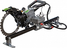 Применение ручной механической направляющей шины для кольцерезов Diamaster 1200 мм Применение ручной механической направляющей шины для кольцерезов Diamaster 1200 мм